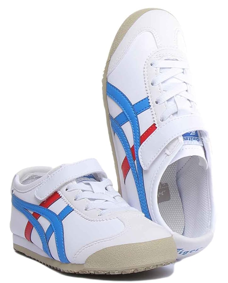 靴 Onitsuka Tiger MEXICO66 WHITE/BLUE 24.0 Onitsuka Tiger MEXICO 66 Sneakers Unisex 1183C102 White x